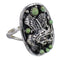 Turquoise And Sterling Silver Eagle Ring Size 7 RX80563